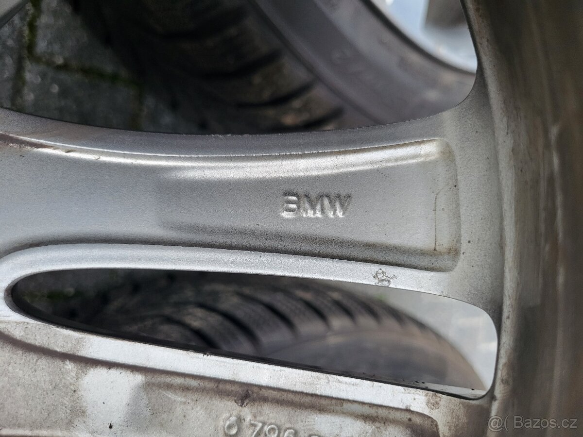 Zimní originální alu kola BMW R18, zimní pneu 225/45/R18 - 14