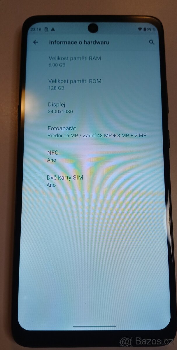 Prodám Motorola Moto G 5G 6GB/128GB, Stav A - 14