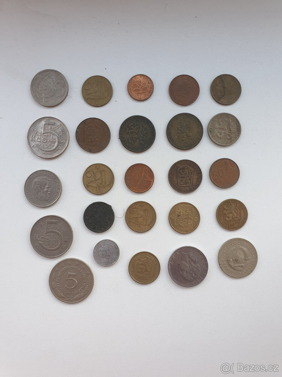 Stare mince nabidka 1 - 14