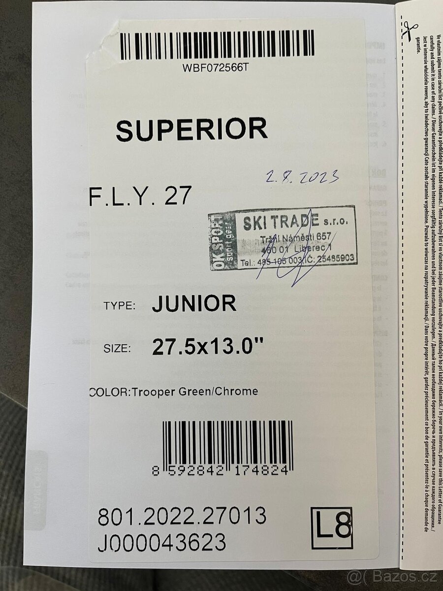 Kolo Superior F.L.Y. 27 - 14