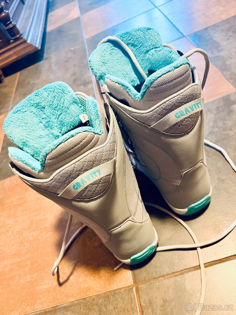 Prodám set Gravity vel.140 + snb boty gravity vel.38.5 - 14