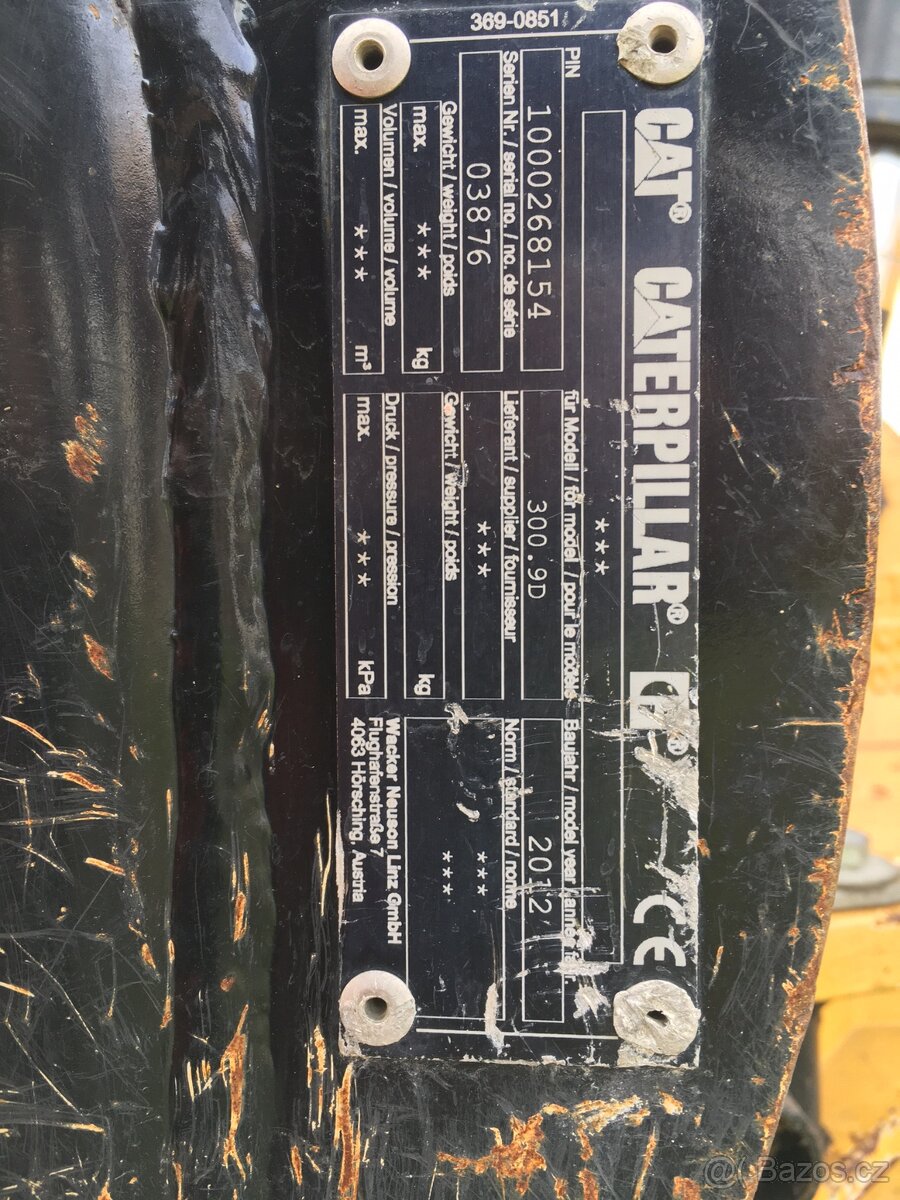 Minibagr CAT 300-9D - 14