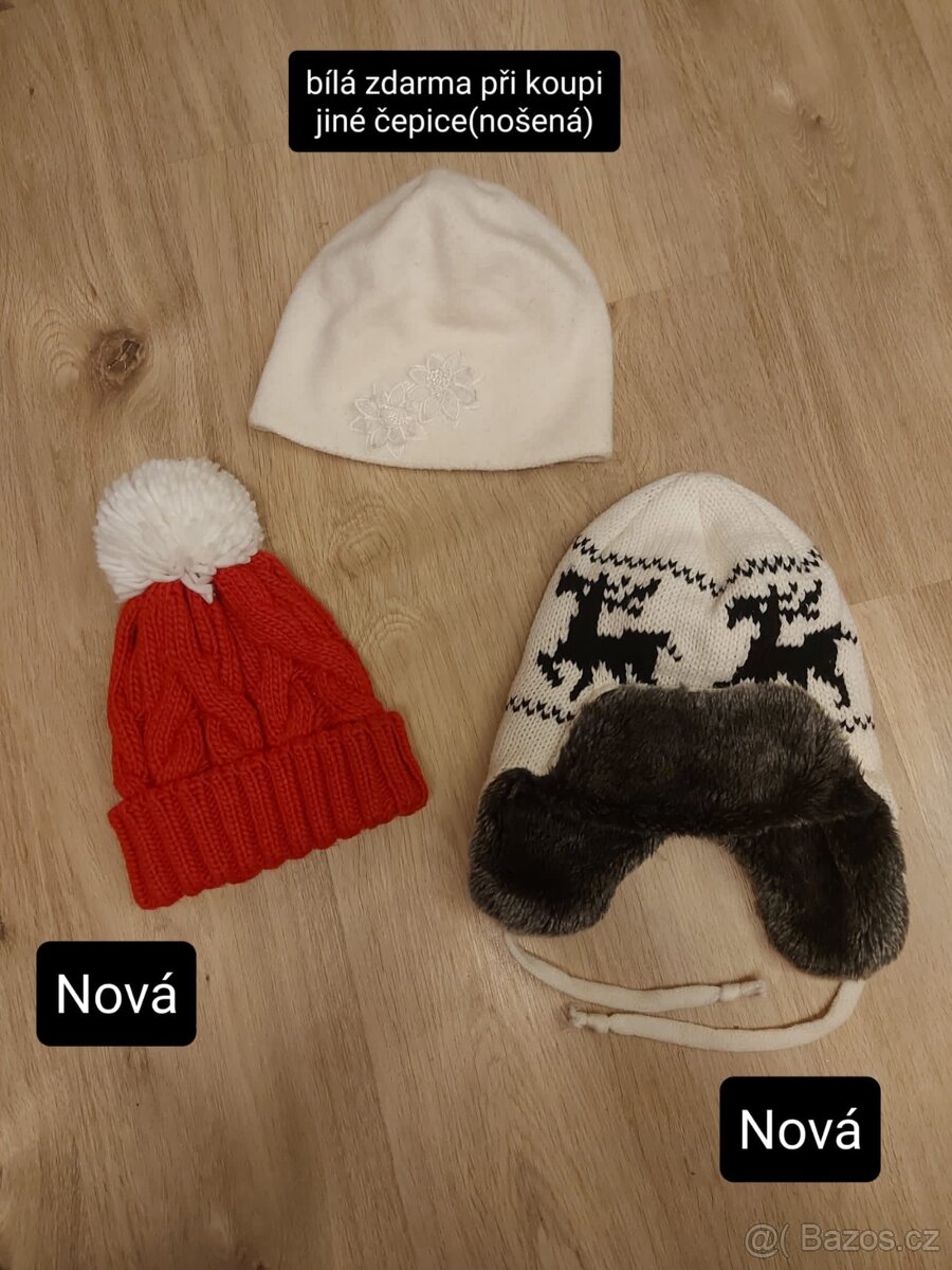 Oblečení velikost S,kšiltovka šátek šál čepice - 14