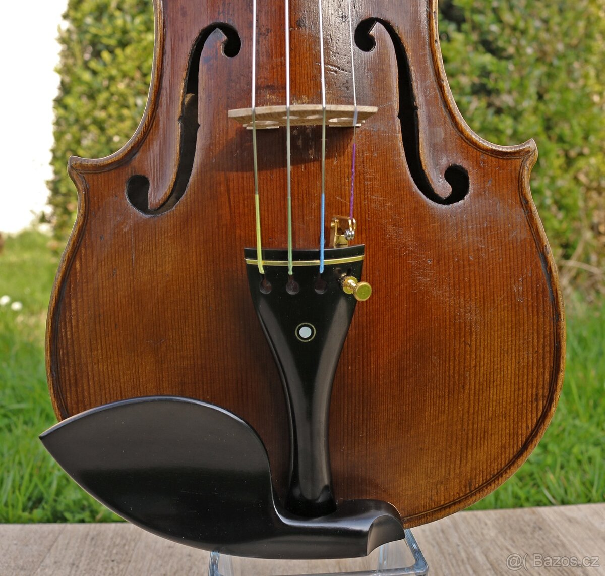 Staré německé housle od Louise LOWENDALL atelier - 14