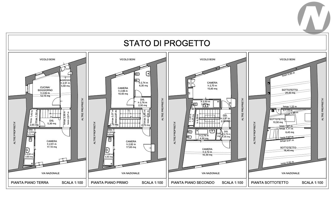 Historický dům Flavio v centru Cortony, Toskánsko - 14