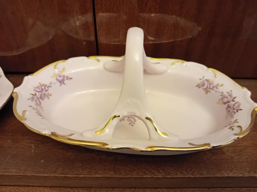 prodám růžový porcelán z pozůstalosti - 14