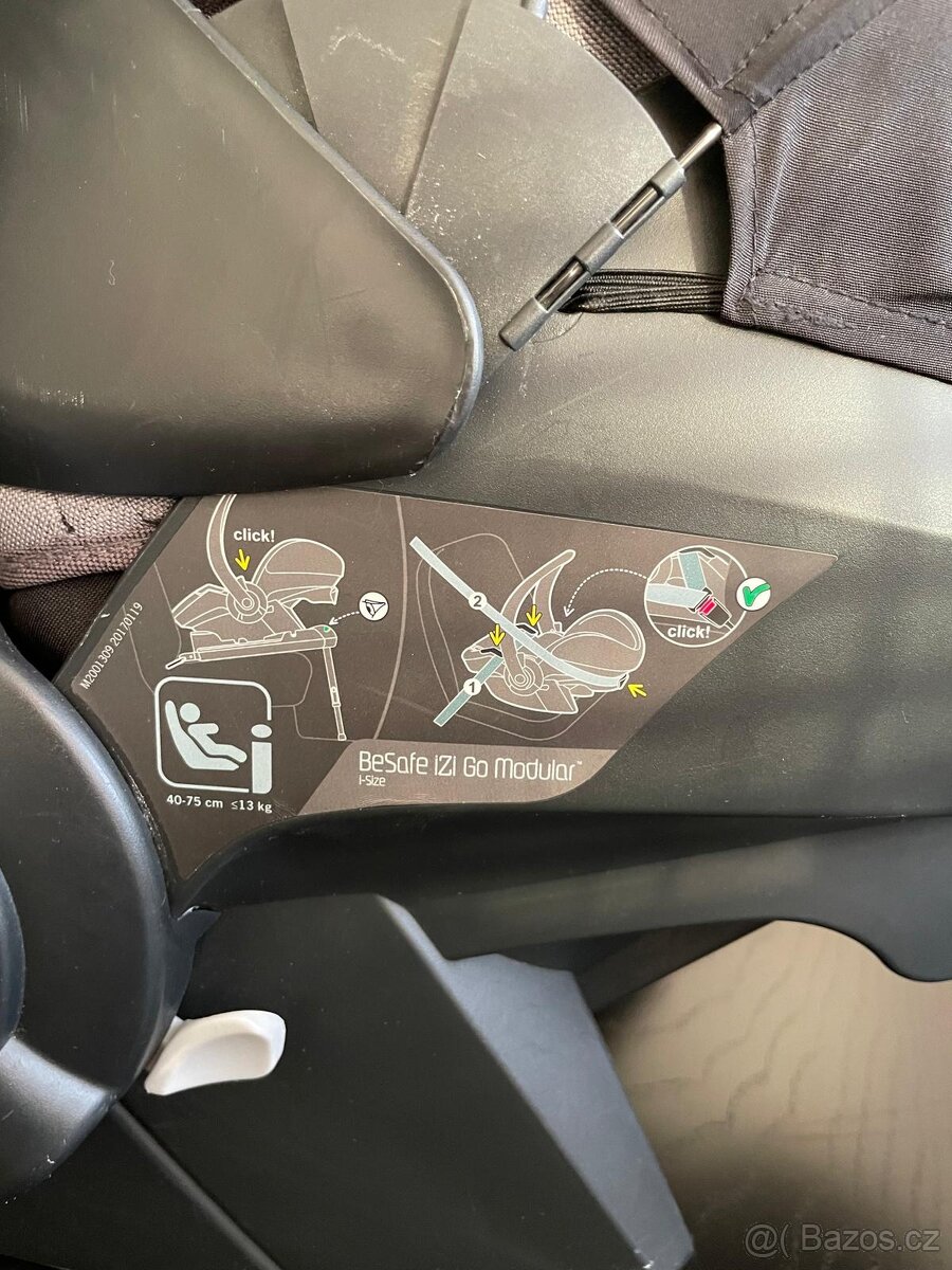 Autosedačka vajíčko Be Safe iZi Modular s Izofix - 14
