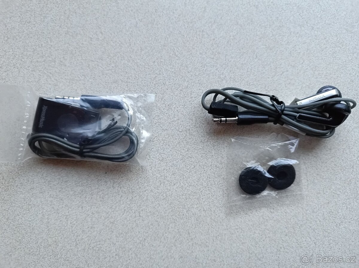 Různé kabely, nabíječky, sluchátka NOKIA nová... - 14