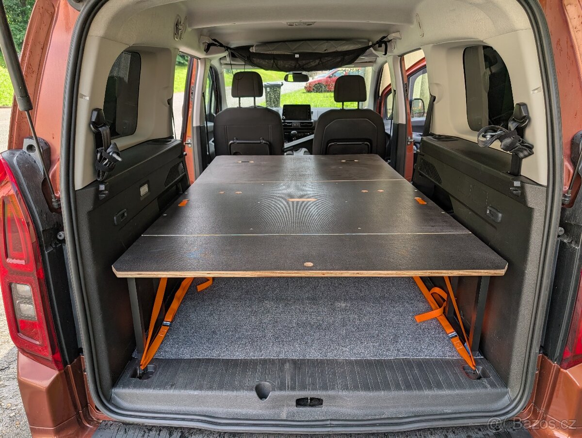Spací kempingová vestavba - Berlingo, Combo, Rifter L2 - 14