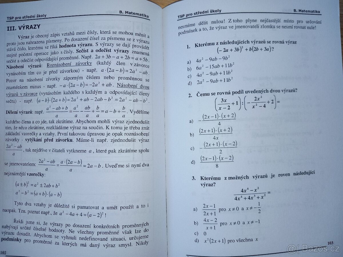 Testy studijní předpokladů pro střední školy - 14
