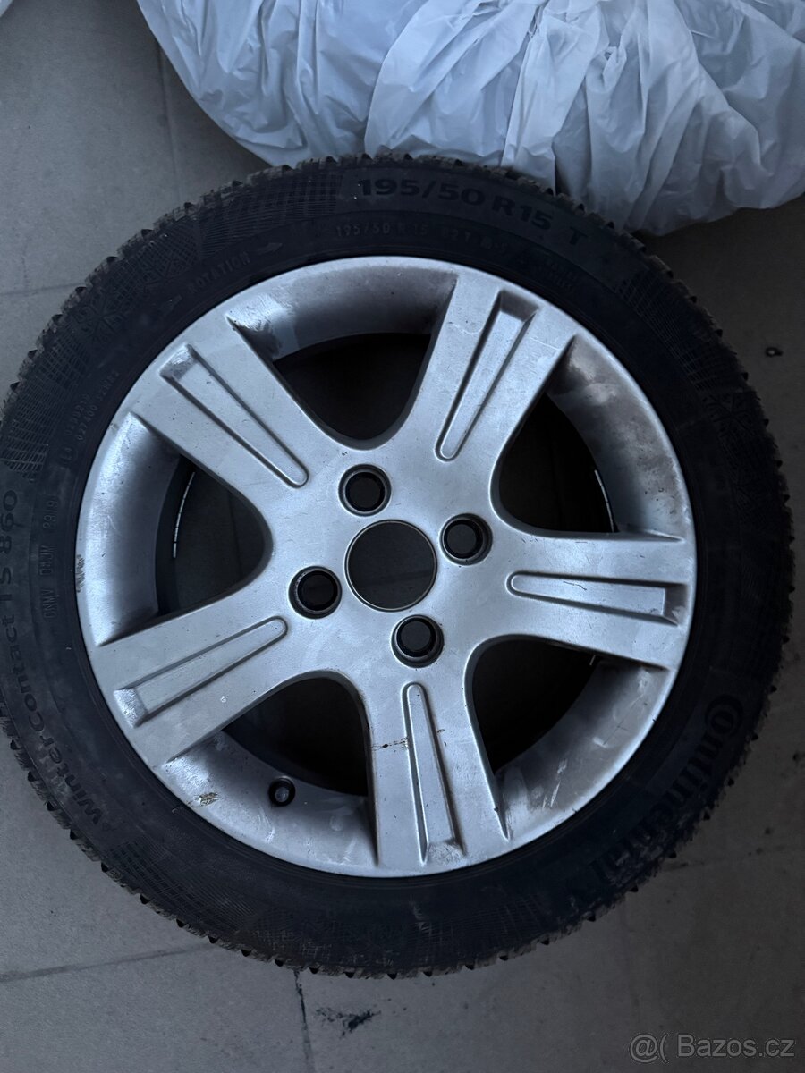 Kola Ford Borbet 195/50 R15 ET 52.5 - 14