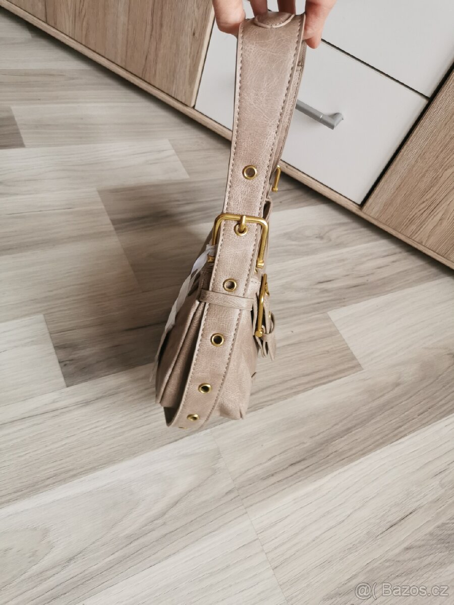 Béžová kabelka Phil S.R.L. Firenze - 14