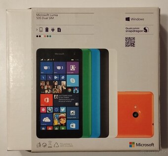 Prodám mobil Microsoft/Nokia Lumia 535 Dual SIM, stav A - 14