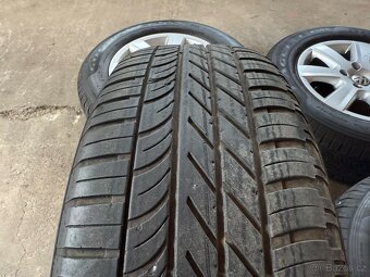 Originální alu kola Volkswagen Touareg 5x130 r17 Good Year - 14
