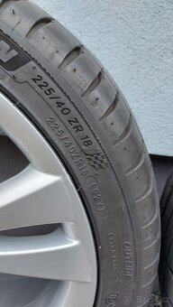 Alu kola 5x112 r18 Neptune originál Škoda Octavia II - 14