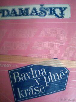 Retro DAMAŠKOVÉ povlečení - 14