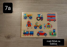 Vkládačka stavebnice dřevěná - 14