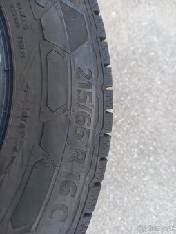 4ks ZÁNOVNÍ zátežové užitkové pneu 215/65R16C Continetal - 14