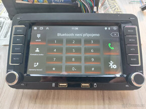 Autorádio 2DIN,RDS 4gb+64gb lcd 7,ANDROID 13, VW,ŠKODA,SEAT - 14