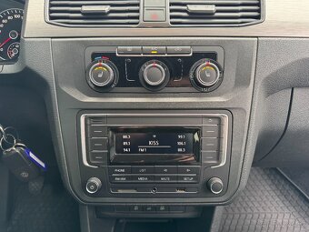 Volkswagen Caddy 2.0 TDI 75kW 64tkm 5-míst Tempomat Climatic - 14