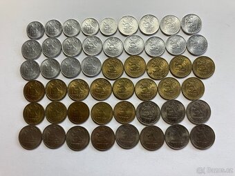 Československo 1918 - 1993 obehové mince v krásnom stave - 14