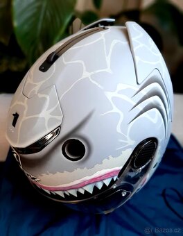 Přilba Shark Spartan Carbon / Replica Lorenzo..  NOVÁ - 14