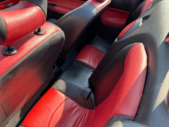 Peugeot 206 1.6 Benzín cabrio – černý, kůže, STK 2027 - 14