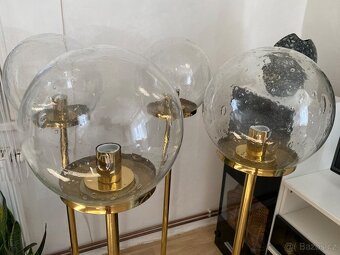 Podlahová stojací lampa Kamenický Šenov 70.léta - 14