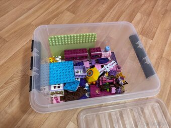 LEGO DUPLO – směs 62 kostek + úložná bedna TOP STAV - 14