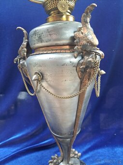 Petrolejová lampa Německo - 14