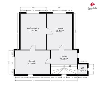 Prodej rodinného domu 170 m2, Cvikov - 14