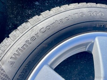 Zimní alu kola CMS rozteč 5x112 s pneu 205/55/16 - 14