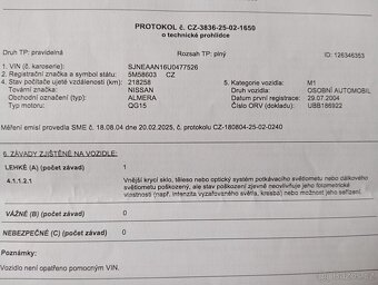 Nissan Almera 1.5 benzín 72 kW - 14