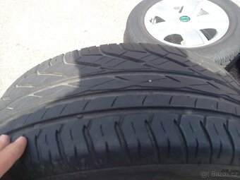 Alu kola Š.Octavia II/VW Caddy + letní pneu 205/60R15 Uniroy - 14