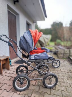 Dva sportovní kočárky Inglesina s hlubokou korbou - 14