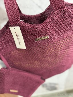 Luxusní, plážová taška + psaníčko  CALZEDONIA - 14