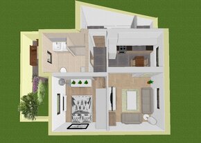 Prodej, RD Kroměříž, 2x 2+kk - 14