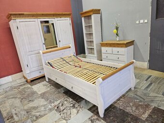 Ložnice Celodřevená Postel s úložným prostorem - 14