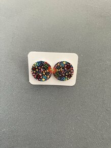 Drevene puzetove nausnice - 14