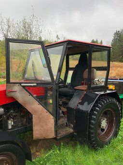 Malotraktor domácí výroby s vozíkem - 14