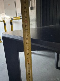Černý obdélníkový stůl značky Ton - 14