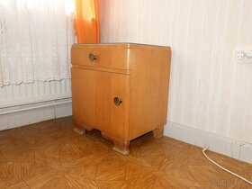 Starožitná toaletka a noční stolky 30.léta - 14