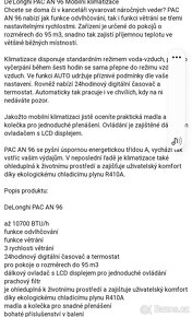 Mobilní klimatizace De'Longhi - 14