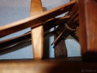 Stará velikonoční hrkačka-klapačka, super model - 14