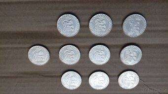 Stříbrné pamětní výroční mince 100 Kčs Stalin Gottwald Únor - 14