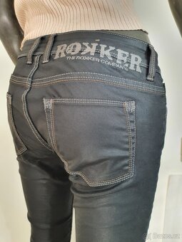 Rokker Diva Black Jeans Kevlarové moto džíny Vel. W27/L34 - 14