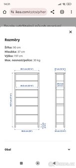 Knihovna Hemnes, IKEA - 14