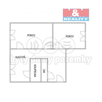Prodej bytu 2+1, 64 m², Blatná, ul. Šilhova - 14