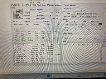 HP ZBook Studio G7 TOP stav i7-10750H NVIDIA T1000 15.6 16GB - 14