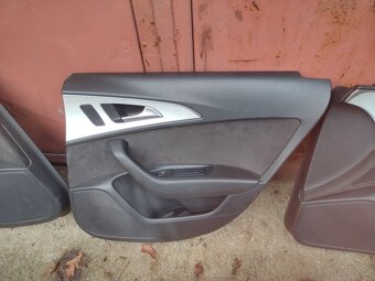 Audi A6 c7 4g alcantara sedačky S-Line a tapecirunky - 14